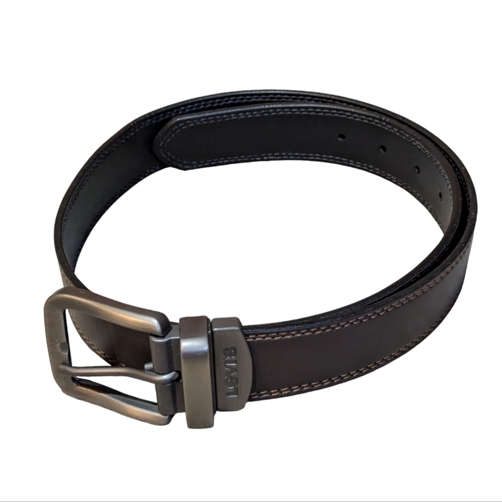 LEVIS MEN Reversible belt Brown Black Waist 32"